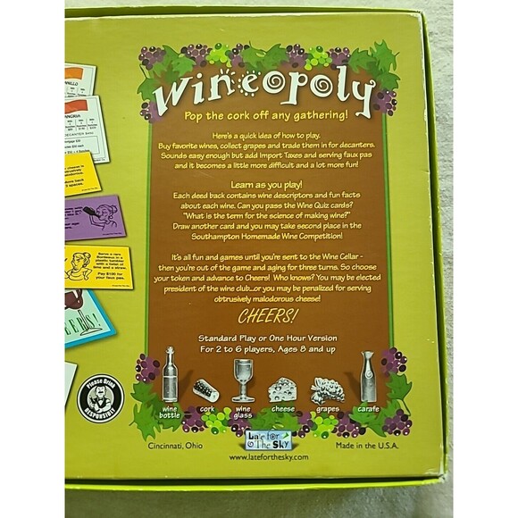 Wineopoly Game - Picture 5 of 10